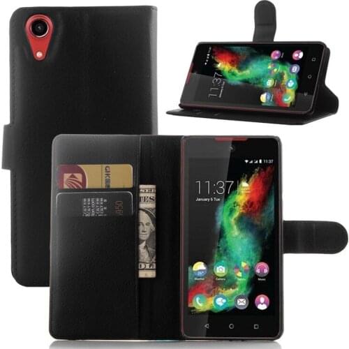 Luxury Leather Wallet Stand Flip Card Slot Phone Case Cover For Wiko Rainbow Lite Coque Fundas Protector Guard Protection