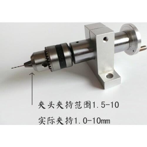 Drill hole Miniature topper, diy homemade woodworking lathes, turning prayer beads thimble, scalable, telescrop with sharper