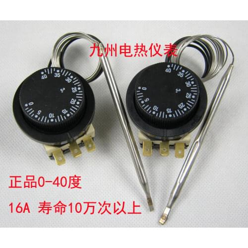 Genuine Product 0-40-Degree Thermostat Temperature Control Switch Temperature Controller Thermal Switch 0-40