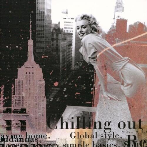 Vintage posters canvas prints modern portrait decorative scenery views vintage posters Marilyn Monroe black and white pictures