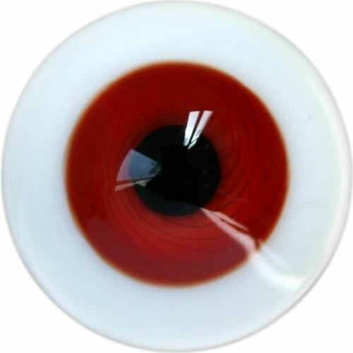 [wamami] 14mm Dark Red Glass Eyes Eyeball BJD Doll Dollfie Reborn Making Crafts