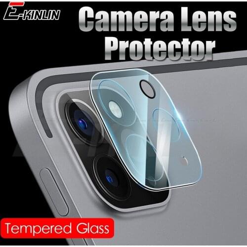 Protective Glass For iPad Pro 11 12.9 2020 Back Camera Lens Frame Protection Film Tempered Glass Screen Protector Full Set Cover