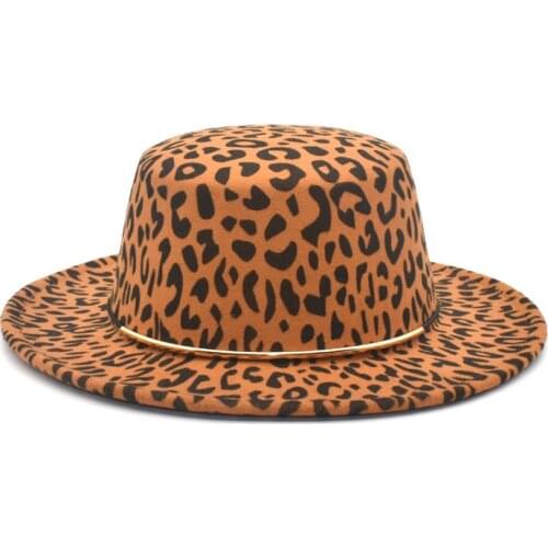 Womens Artificial Wool Fedora Hat Autumn And Winter Top Hat Mens Jazz Hat Round Brim Hat Casual Hat P4