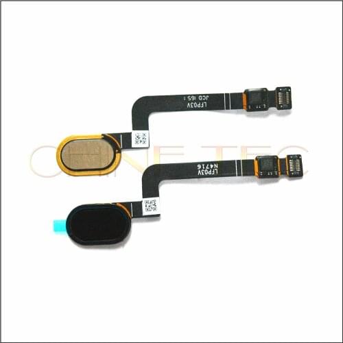 1pcs touch ID Fingerprint scanner Sensor Home Return Key Menu Button Flex Cable Ribbon for Motorola G5 plus