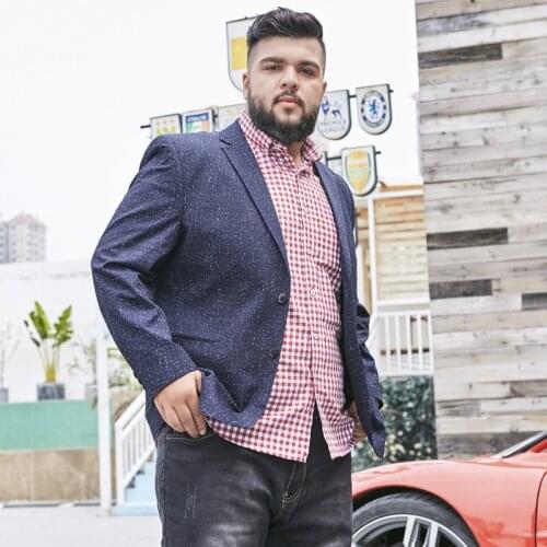 2019 New arrival mens fashion high quality Oversize Suit Jacket Men Summer Casual Super large plus size XL-4XL5XL6XL7XL8XL9XL
