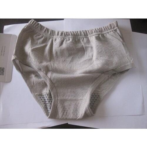 3pcs/lot xl xxl xxxl Nano Magnetic Tourmaline Briefs underwear Unisex briefs old magnetotherapy health underpants