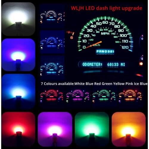 50pcs 100pcs Hight Brightness 4 Pieces T10 3030 4SMD Car 4 LED License Plate Width Conversion Light Bulb White