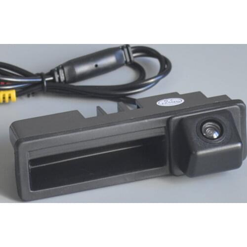 Car Trunk Handle Camera For Audi A3 S3 RS3 8P 2003~2013 A4 S4 RS4 B6 B7 2003~2008 Rear view Reverse Camera HD CCD Night Vision