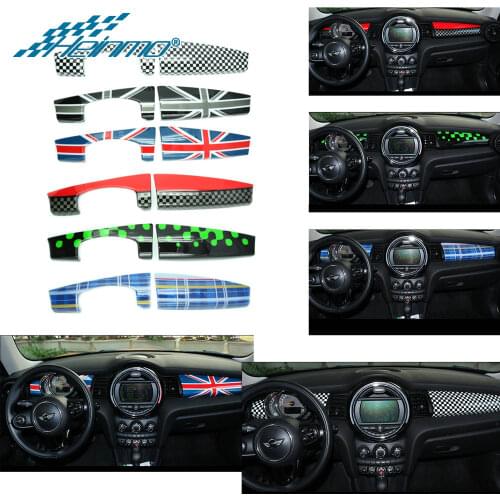 Car Instrument Dash Board Decor Panel Sticker for MINI Cooper F56 Hatchback for MINI F55 Hardtop Styling Parts for MINI Cooper