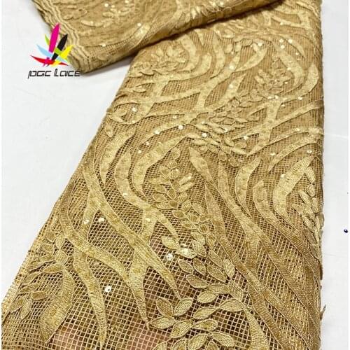 White Sequin Mesh Net Lace Fabric Embroidery French Handmade Luxury Fabric Sequence African Wedding Material