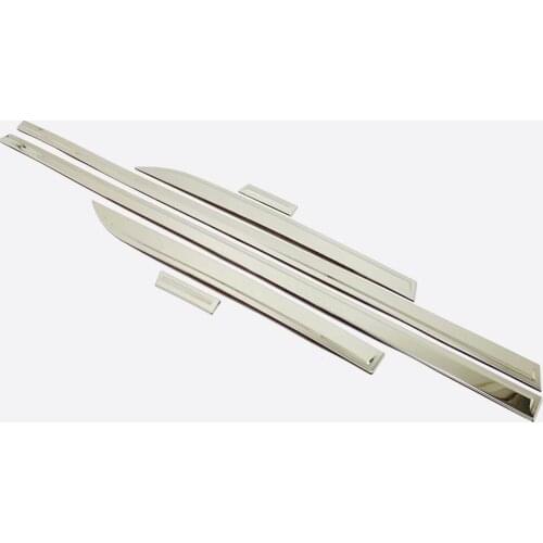 For Volkswagen VW Golf 8 MK8 R 2021 2022 Stainless Steel Side Door Body Molding Line Cover Trim Protector Decoration