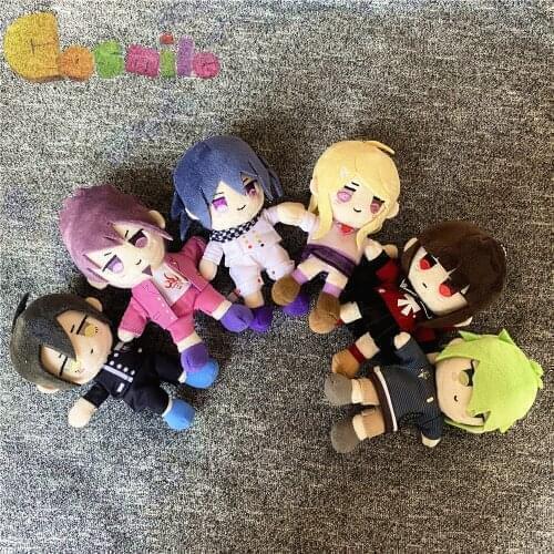 Cosmile Danganronpa Dangan Ronpa Harukawa Maki Kaito Momota Rantaro Amami plush doll toy Keychain keyring Cute Lovely Pendant