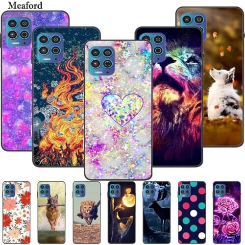 For Moto G100 Case Luxury Silicone TPU Soft Cover Phone Case for Moto G30 Shockproof Cute TPU Bumper Funda Protective Coque Capa