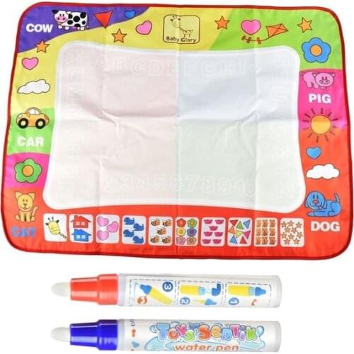 Kids Toys Water Mat Drawing Painting Toddler Board Magic Pen Kids Drawing Toys Educational Childrens Xmas Gift