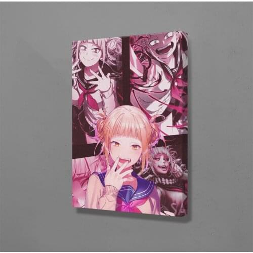 Himiko Toga My Hero Academia BNHA Anime Canvas Home Decor Prints Dorm Living Room Bedroom Painting Wall Art Decoration Poster