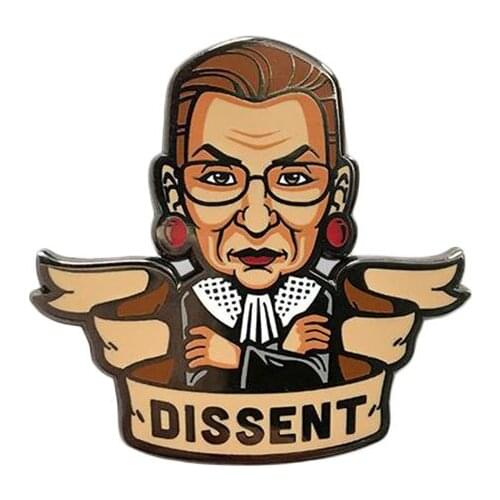 RBG DISSENT BENEFIT PIN