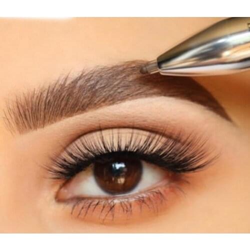 4 in 1 Easy to Wear Eyebrow Contour Pen Defining Highlighting Brow Pen Waterproof Sweatproof TUE88