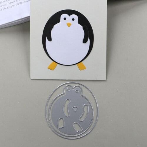DUOFEN METAL CUTTING DIES 2019 New monkey penguin pig stencil for DIY papercraft projects Scrapbook Paper Album