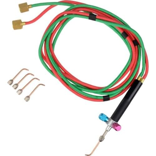 Goldsmith Little Torch Kit Jewel Tools Equipment Jewelry Welding Machine Propane Torch Jewellery Making Tool 1 Set with 5 Tips