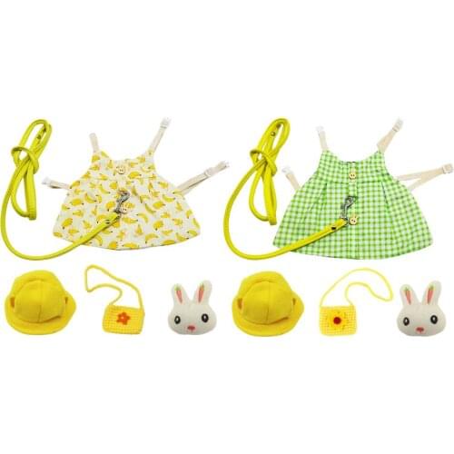 Pet Costume Set Cute Rabbit Cloth Soft Adjustable Bunny Vest
