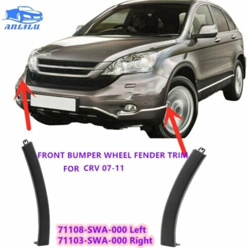 Suitable for 2007-2011 Hon-da CRV 2 pieces of high-quality front bumper guard 71108-SWA-000 71103-SWA-000