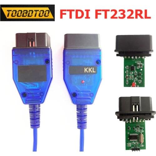 Professional for VAG KKL 409 OBD2 USB Diagnostic Cable FTDI FT232RL For VAG 409 KKL Work For Volkswagen and For Audi models