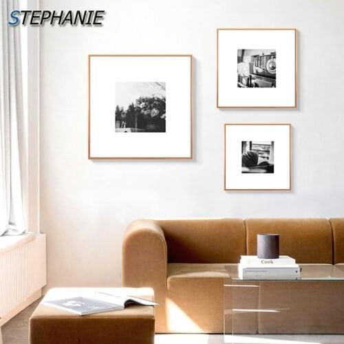 Nordic Black and White Poster Print Photography of Old Times Wall Art Abstract Painting for Living Room Bedroom Retro Home Decor