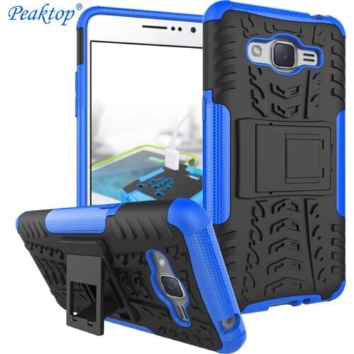 Thouport For Samsung Galaxy Grand Prime+ G532 Cases TPU + PC Hybrid Cover ShockProof Case For Samsung Galaxy J2 Prime SM-G532F