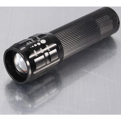 JIGUOOR Outdooors Bicycle LED Ultra Bright Flashlight Torch By 18650/AAA Battery Hiking Camping light With extension tube