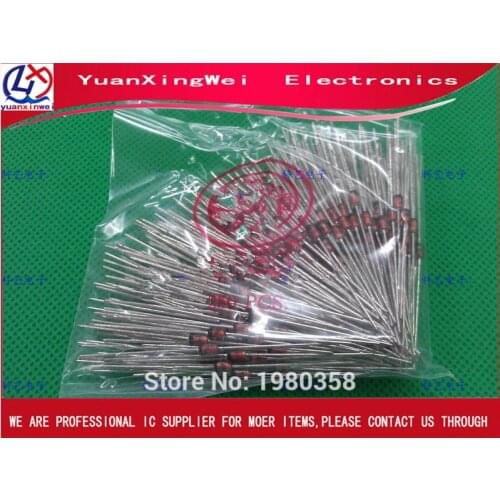 Free shipping 100pcs/lot Zener Diodes 1N4738A 1W 8.2V 1N4738 Single 5% 2-Pin DO-41