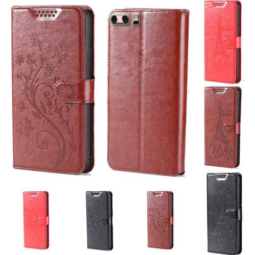 For Huawei Honor 9 butterfly flower Tower Flip Leather Wallet Phone Case For Huawei P10/P10 Plus Phone cover with card slot