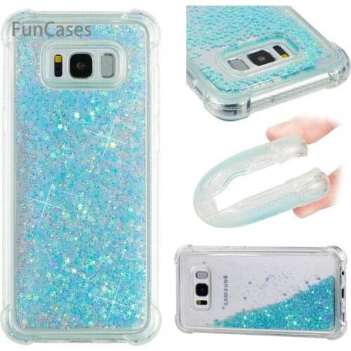 Sequins Case sFor Capa Samsung S8 Plus Soft Silicone Phone Case Kryty Vintage Wallet Case sFor Samsung Galaxy S8 Plus Celphone