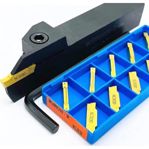 Grooving Tool Holder MGEHR1010 MGEHR1212 MGEHR1616 MGEHR2020 MGEHR2525 carbide Grooving inserts MGMN150 MGMN200 MGMN300 MGMN400