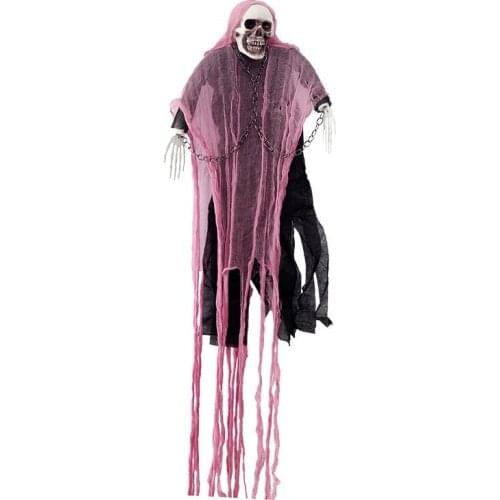 Halloween 90CM Skull Skeleton Home Bedroom Intimidating Child Decoration Party Trick or treat children pumpkin witchl