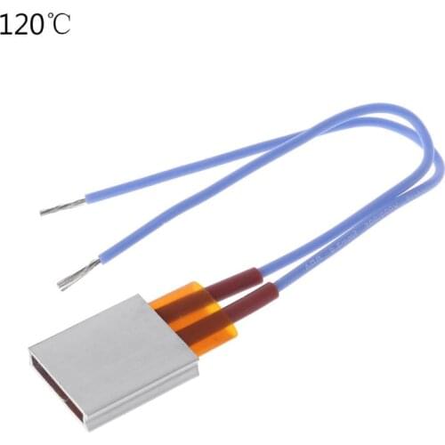 12V PTC Ceramic Electric Heating Plate Aluminum Shell Ceramic Sheet Constant Temperature Heater A0KF