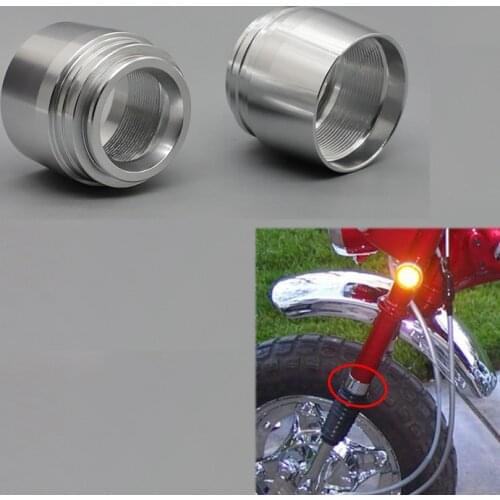 Motorcycle Fork Tubes Caps Cover CNC Aluminum For Honda Z50 Z50A Z50R ST70 ST 70 Dax Monkey Bike Mini Trail