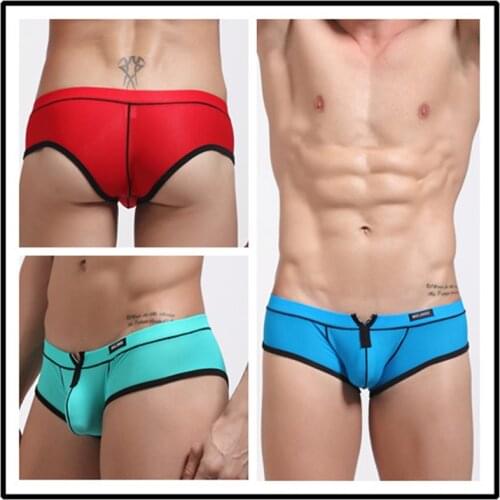 Hot New Fashion Mens Small Boxers Low-waist Underwear Polyester Mesh Breathable Panties Shorts 6 Colors For Men Free Shipping