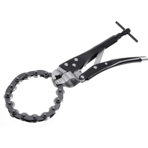 Mayitr 1pc Car Exhaust Pipe Cutter Plier Multi Wheel Chain Lock-grip Tube Wrench Accessories Tool