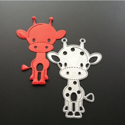 Giraffe Metal Cutting Dies Stencils for DIY Scrapbooking/photo album Decorative Embossing DIY Paper Cards
