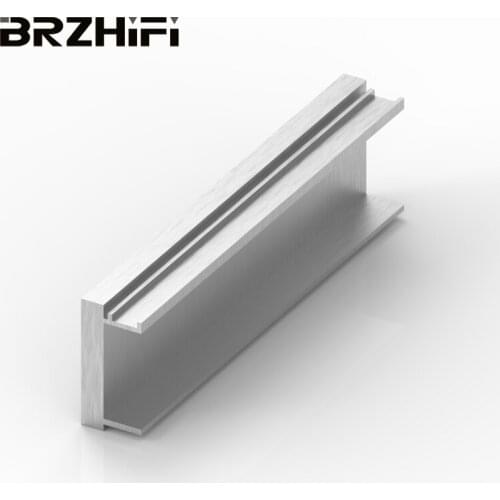 Multipurpose 6061 Aluminum Profile Extrusion HiFi Case Anodized Panel Parts For DIY Electric Equipment Circuit Board Chassis