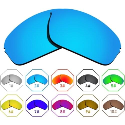 Polarized Replacement Lenses for Half Wire 2.0 Frame - Many Colors Anti-reflective Anti-water Anti-scratch
