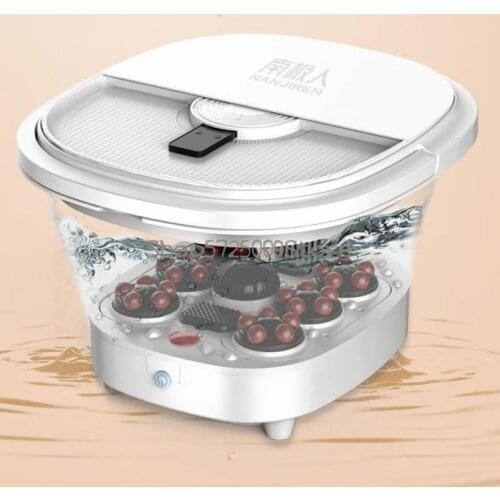Foldable Foot Soaking Bucket Electric Foot Bath Full Automatic Heating Constant Temperature Regulation Electric Massage Foot Was