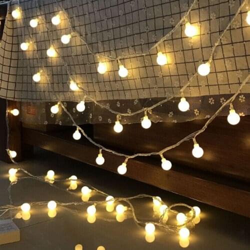Lights Ball String Lights Starry Christmas 10LED Wedding Light Sign Decor Decor Light Outdoor Party Garden festival 19OCT30