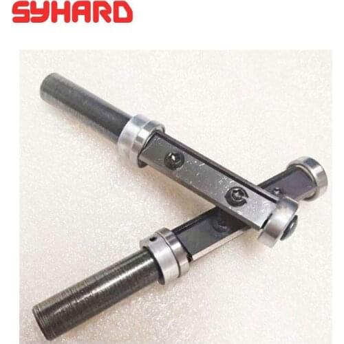 Woodworking Turning Tool Disposable Trimming Knife Double Bearing Double Blade Spiral Tool