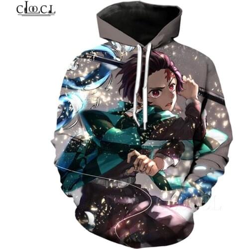 Demon Slayer Japanese Anime Hoodie Men/Women Sportswear Sweatshirts Hoodies Ghost Blade 3D Print Hoody Streetwear Tops Pullover