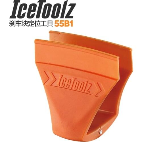 IceToolz MTB Bike Road Bicycle 55b1 Croco Brake Shoe Tuner Align rim BHrake Pads Easier and Faster Bike Repair Tools