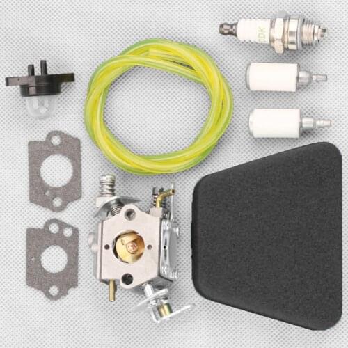 Carburetor Air Filter For Partner 351 352 370 371 390 391 401 420 422 Chainsaw Fuel Filters Fuel Pipe Gaskets Oil Bubbles Spark
