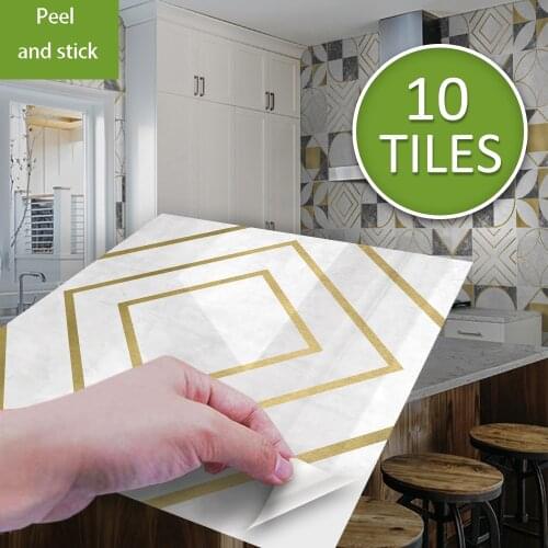 3D Wall Sticker for Living room Kitchen Bathroom Splashback Vinyl Wall Tile Stickers Transfers Wall Decals Room Home Decoration