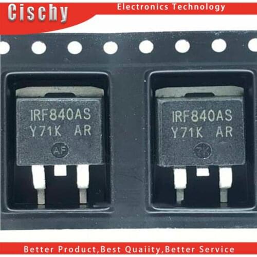 1pcs/lot IRF840AS IRF840S F840AS TO-263