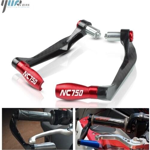7/8" 22mm Carbon Fiber Aluminum Motorcycle Brake Clutch Levers Protection Lever Guard Universal For HONDA NC750 NC750X MT NC750S